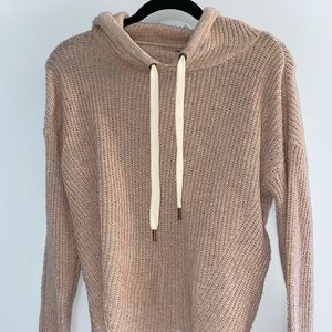 American eagle pink hoodie sweater